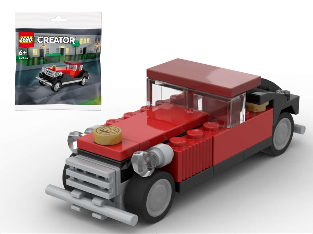LEGO MOC 30644 Vintage Roadster by PeterSzabo