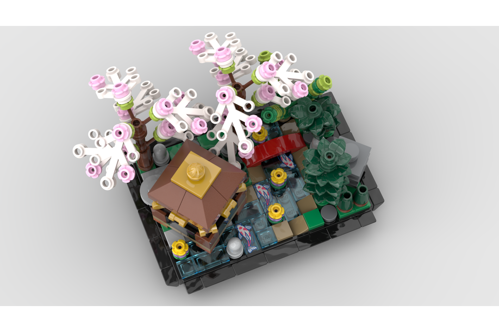LEGO MOC-161843 Mini 10315 Tranquil Garden by christromans