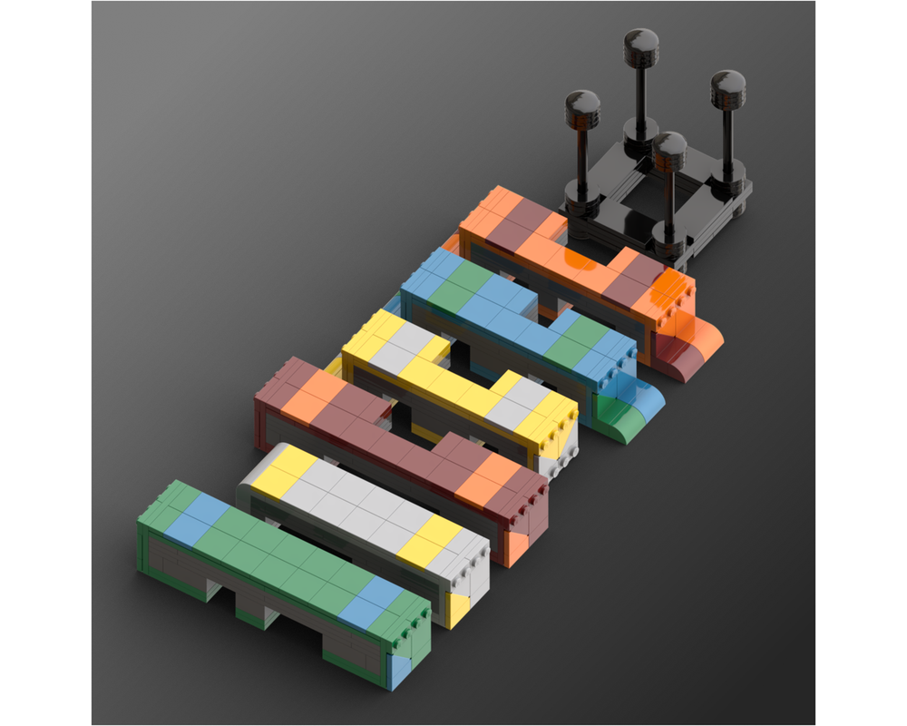 LEGO MOC Level 5 Burr riddle by the_bricked_cave | Rebrickable - Build ...