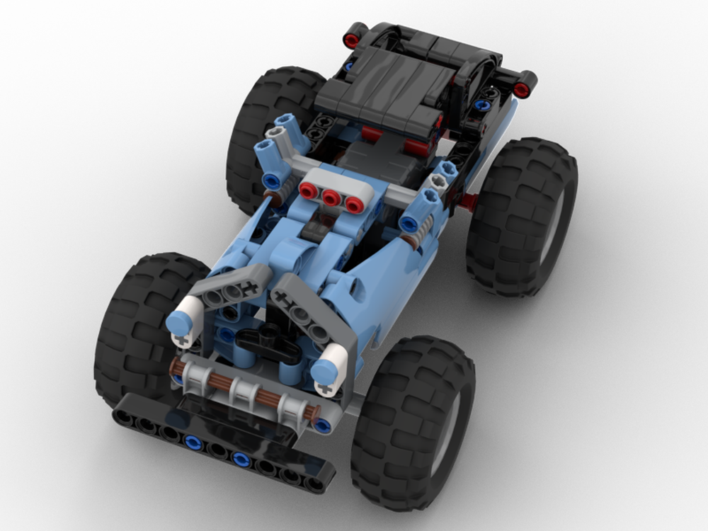LEGO MOC 42134 - HotRod by hoppepe | Rebrickable - Build