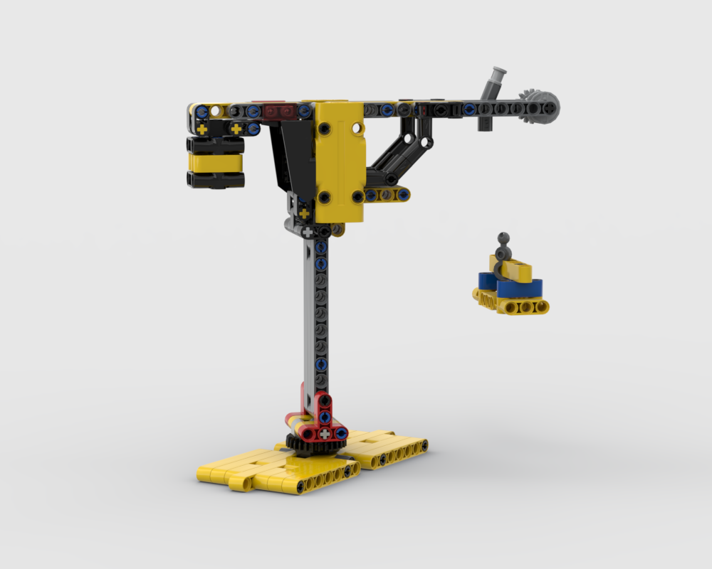 LEGO MOC Crane 42122 Alternative by AlexGam | Rebrickable - Build with LEGO