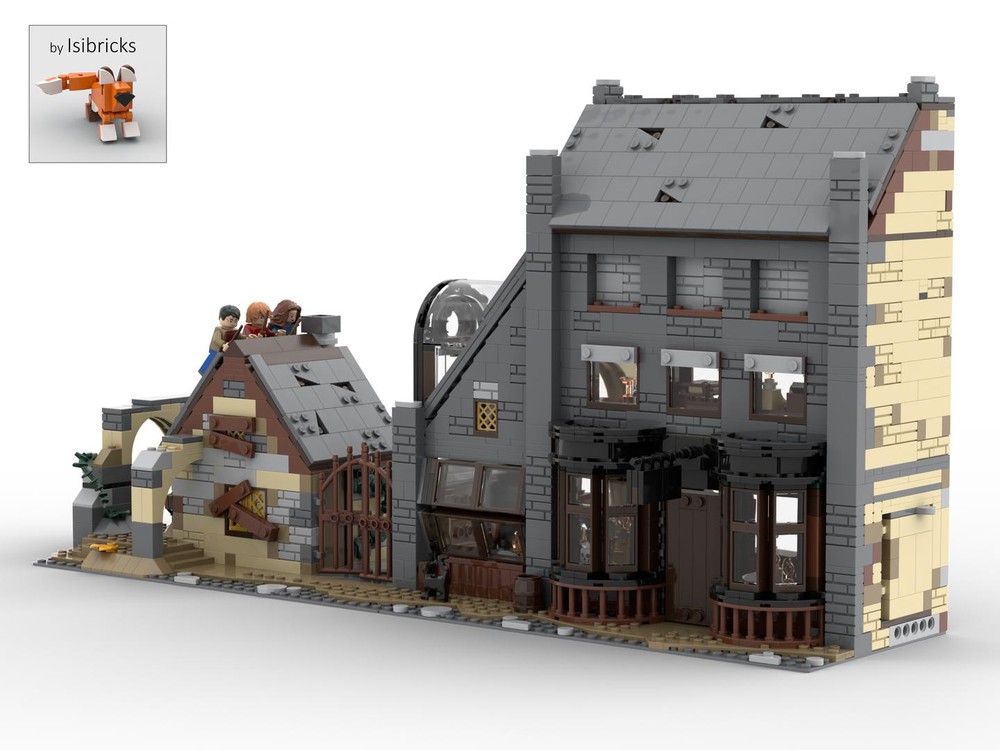 Lego Moc Borgin And Burkes At Knockturn Alley By Isibricks 