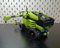 LEGO MOC-162019 42161 Green combine harvester by XaeroZKota