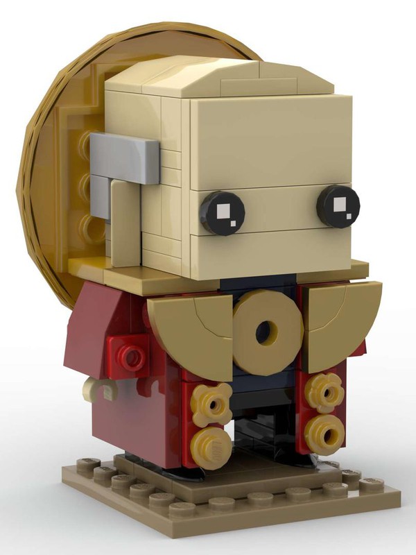 LEGO MOC Doctor Who BrickHeadz: Rassilon by Andreas_Eldh | Rebrickable ...