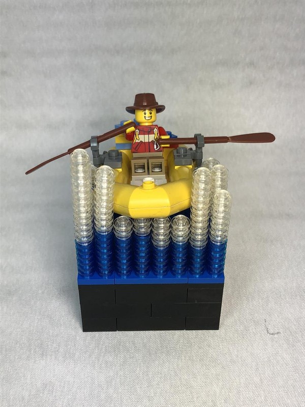 LEGO MOC-162082 White water rafting statue by Camobricktape ...