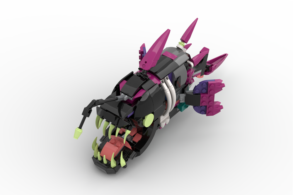 LEGO MOC-162146 71457 Nightmare Anglerfish by Nequmodiva