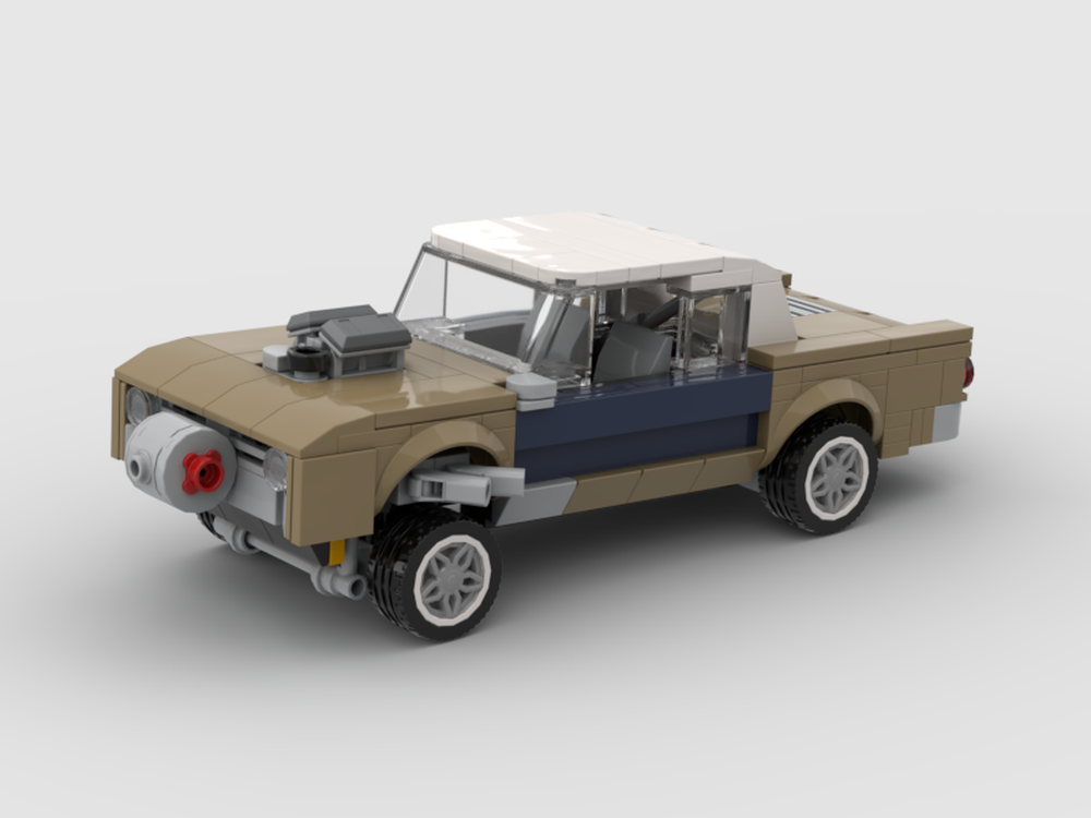 LEGO MOC 1961 Ford Falcon Gasser by toms8wides | Rebrickable - Build ...