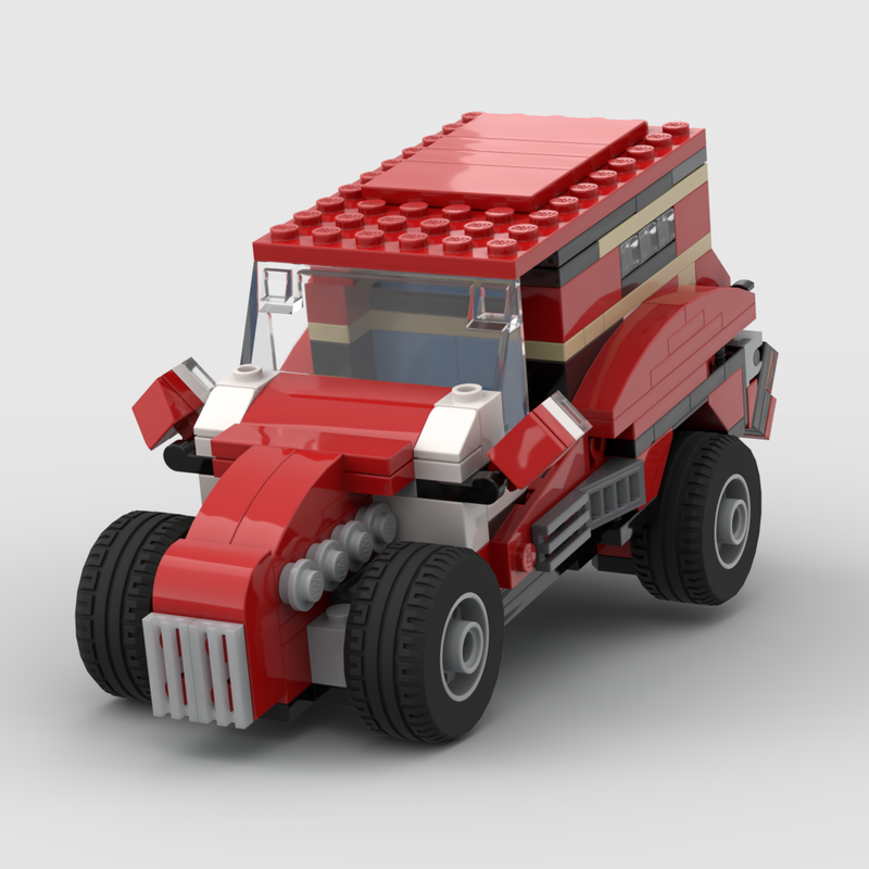 LEGO MOC Hot Rod Hatchback by Welsh Dynasty Builds | Rebrickable ...