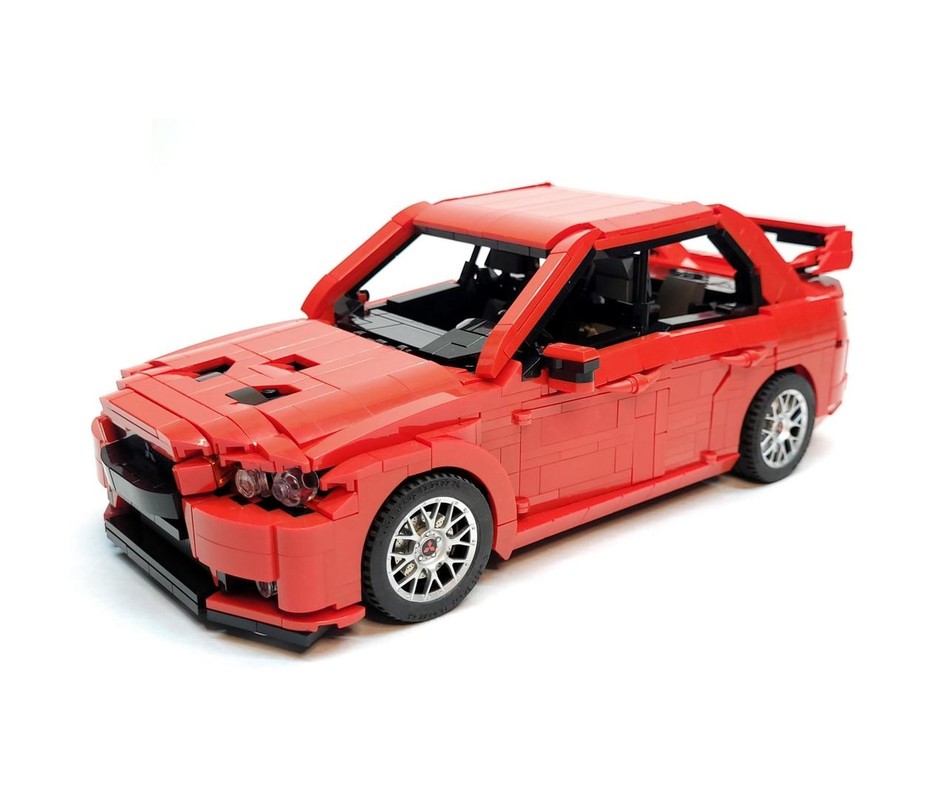 LEGO MOC Mitsubishi Lancer Evo X by danielsmocs | Rebrickable - Build ...