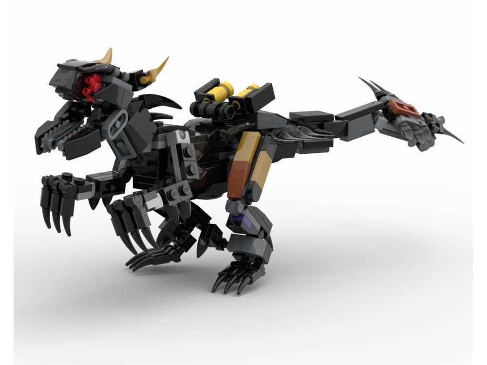 LEGO MOC Clawstrider and Apex Clawstrider from Horizon Forbidden