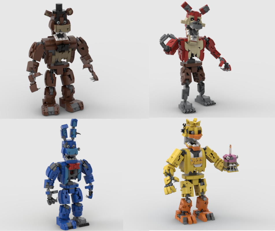 LEGO MOC Rockstar Freddy by EXCALIBURtheONE