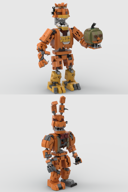 LEGO MOC Funtime Freddy by EXCALIBURtheONE