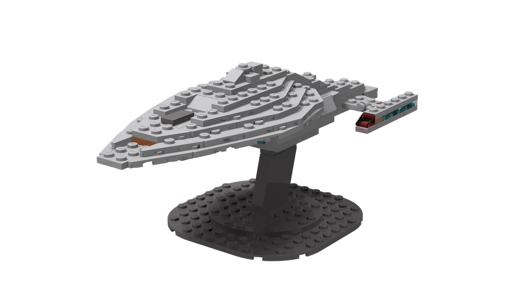LEGO MOC USS Voyager Intrepid-Class Starship by LegendAJ | Rebrickable ...