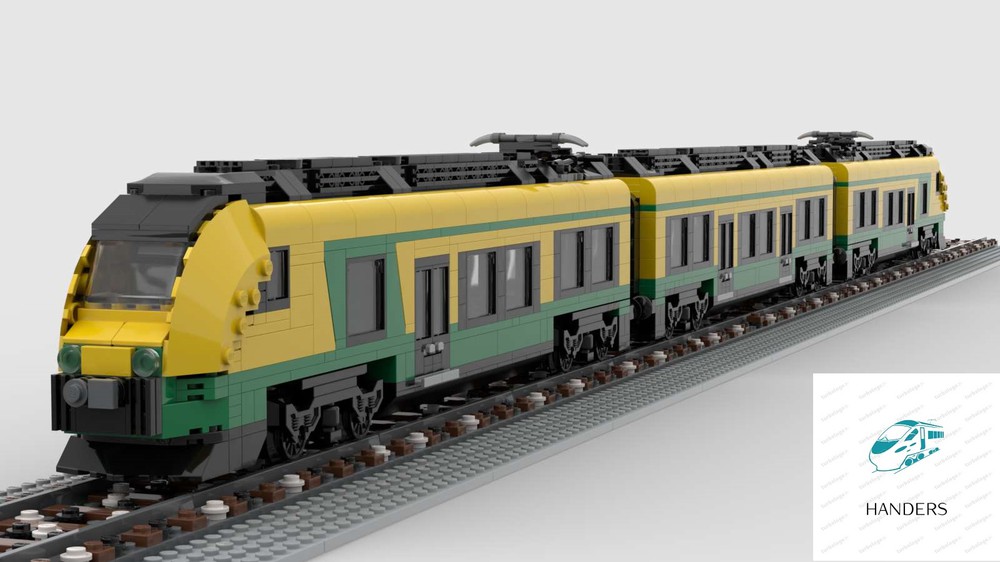 LEGO MOC Orient Express Luxury Train by Handers