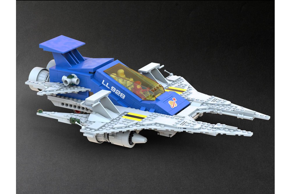 LEGO MOC Solar Cruiser - 10497 Alternate (Classic Space) by The Brick ...