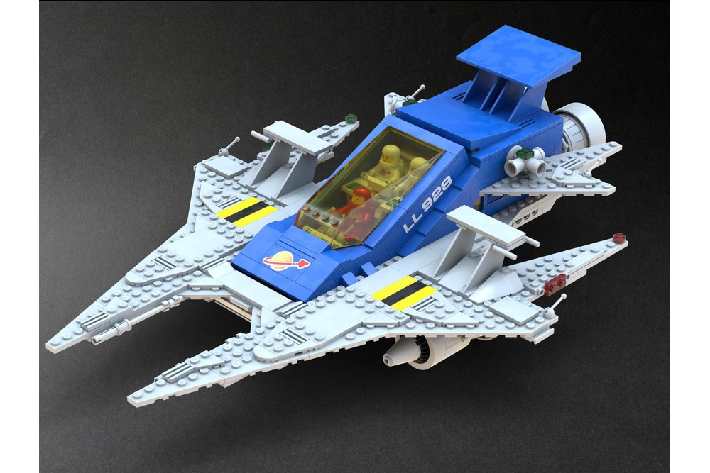 LEGO MOC Solar Cruiser - 10497 Alternate (Classic Space) by The Brick ...