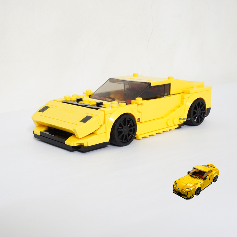 LEGO MOC 76901 Ferrari F12 TDF by KMPMOCS | Rebrickable - Build with LEGO