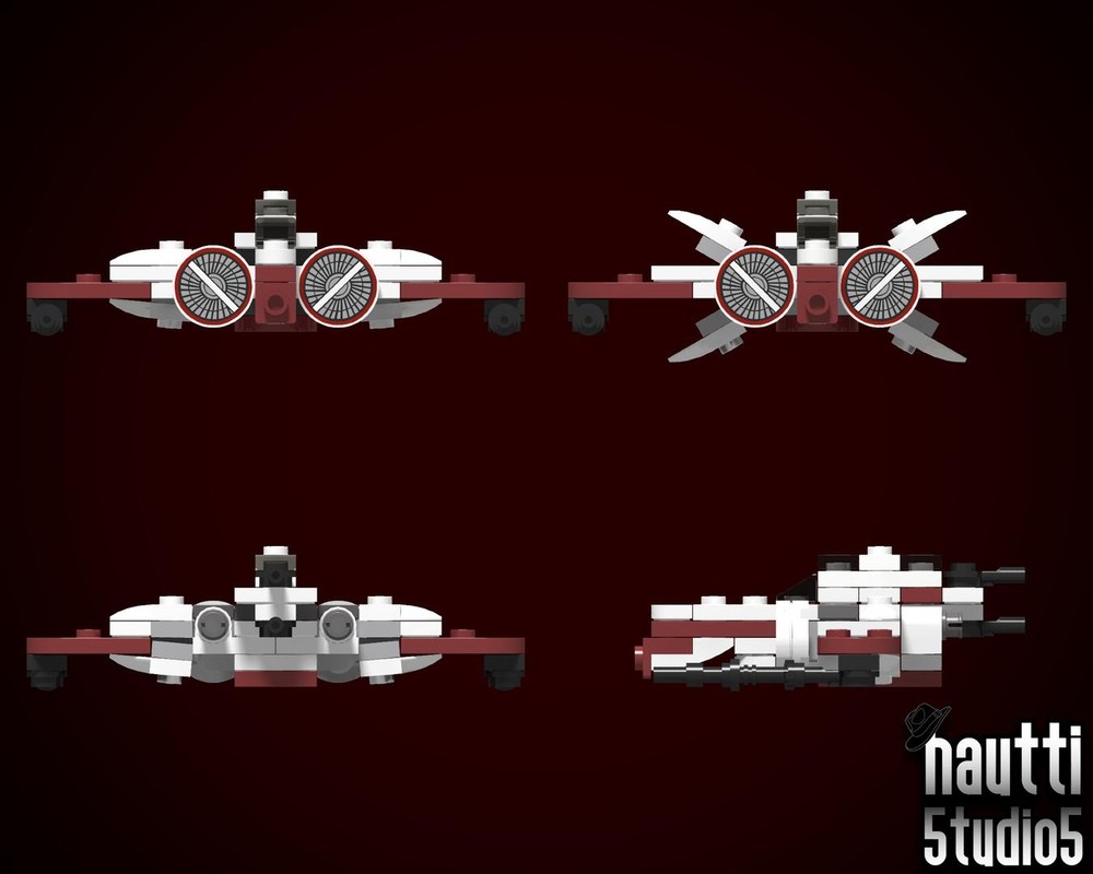 LEGO MOC ARC-180-T with ARC-170 and Z-95 Headhunter (Mini Series