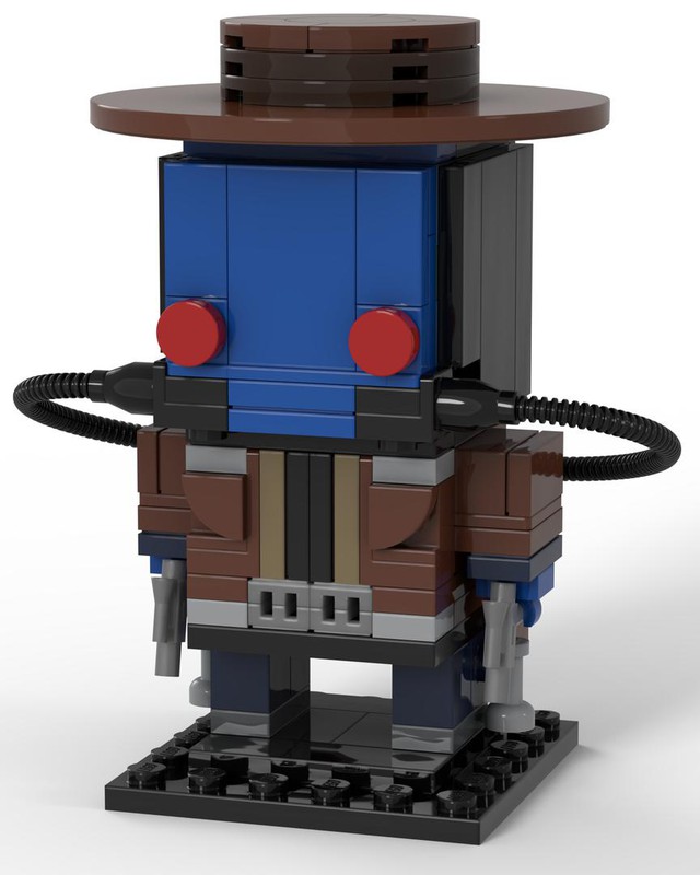 LEGO MOC Cad Bane Brickheadz by NinjaWarriorBob | Rebrickable - Build ...