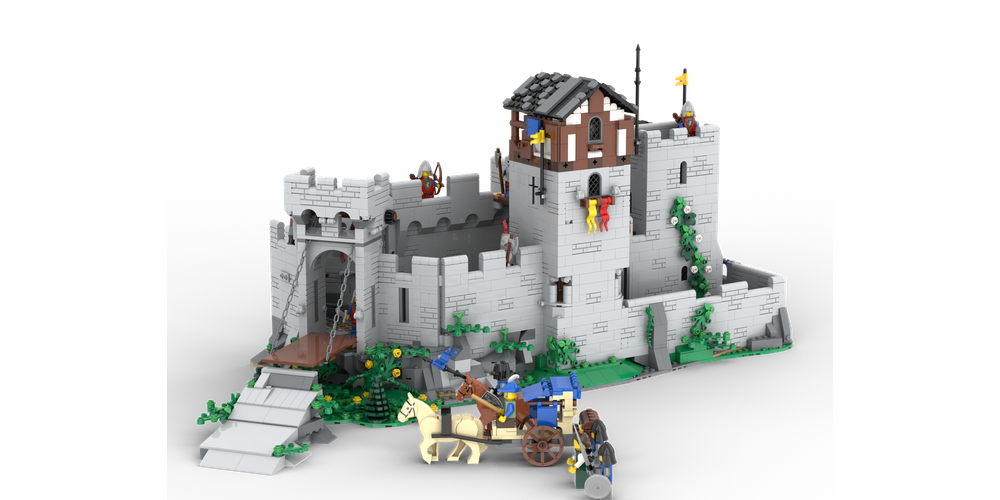 LEGO MOC Rodenstein Castle from 10305 Western Part by evilMedieval ...