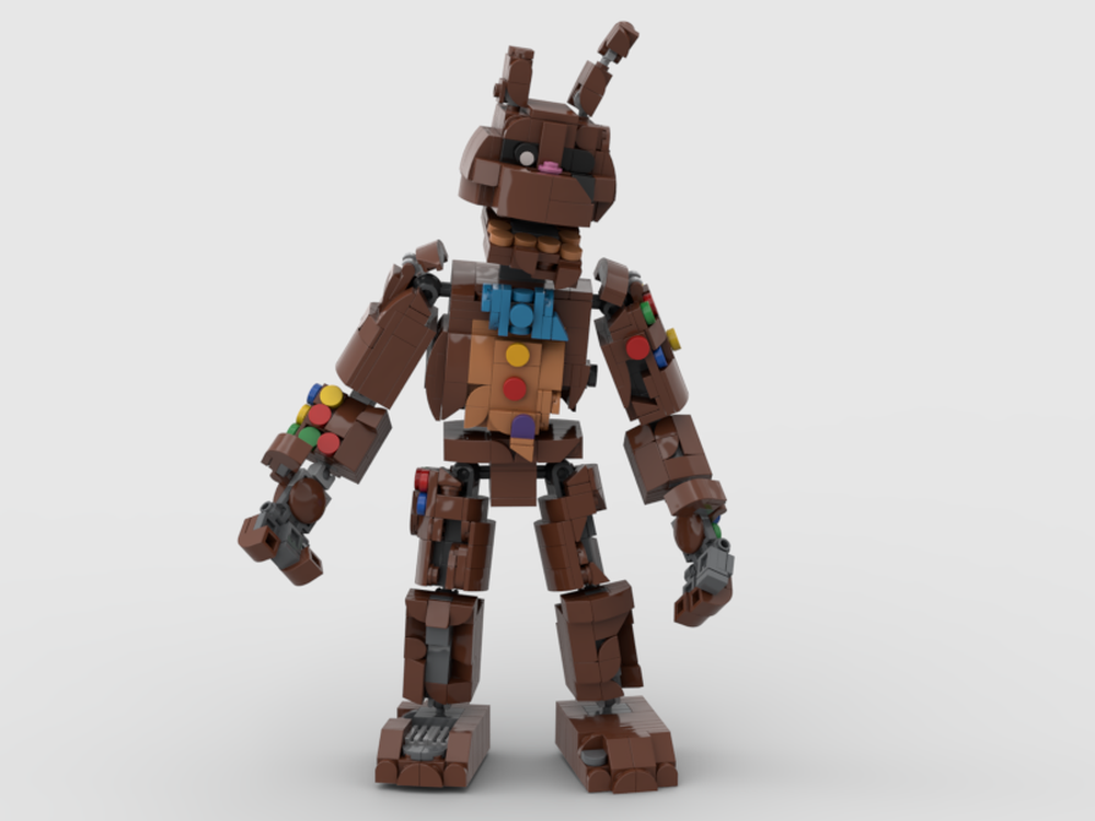LEGO MOC Melted chocolate Bonnie by EXCALIBURtheONE | Rebrickable ...