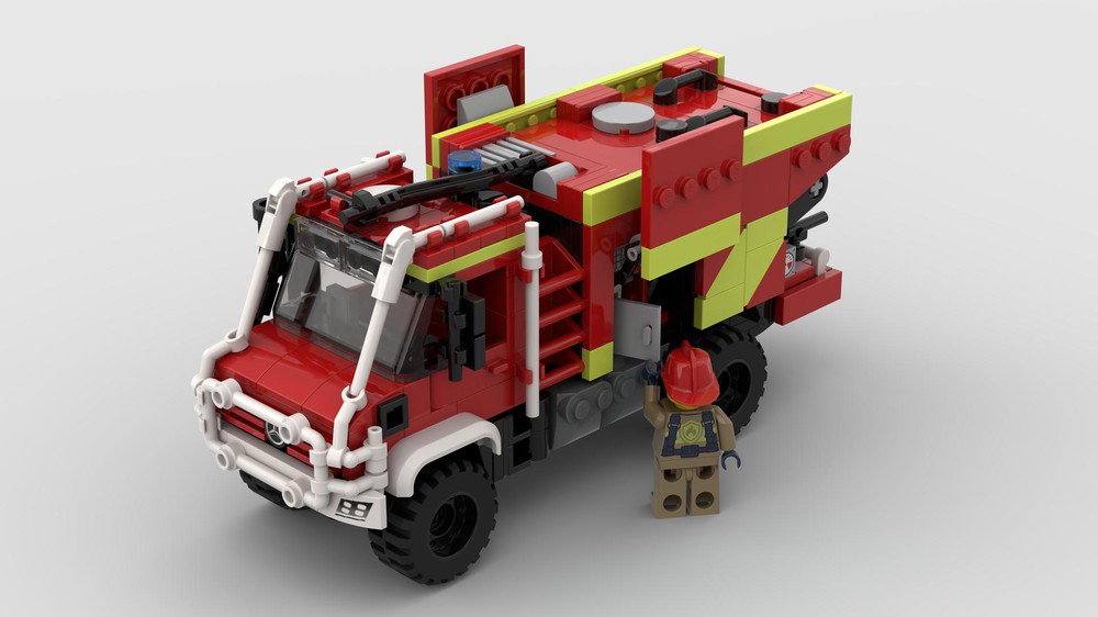 Lego forest fire truck on sale