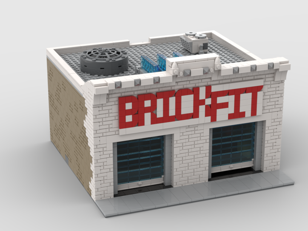 LEGO MOC BrickFit - Gym by dw.meltx | Rebrickable - Build with LEGO