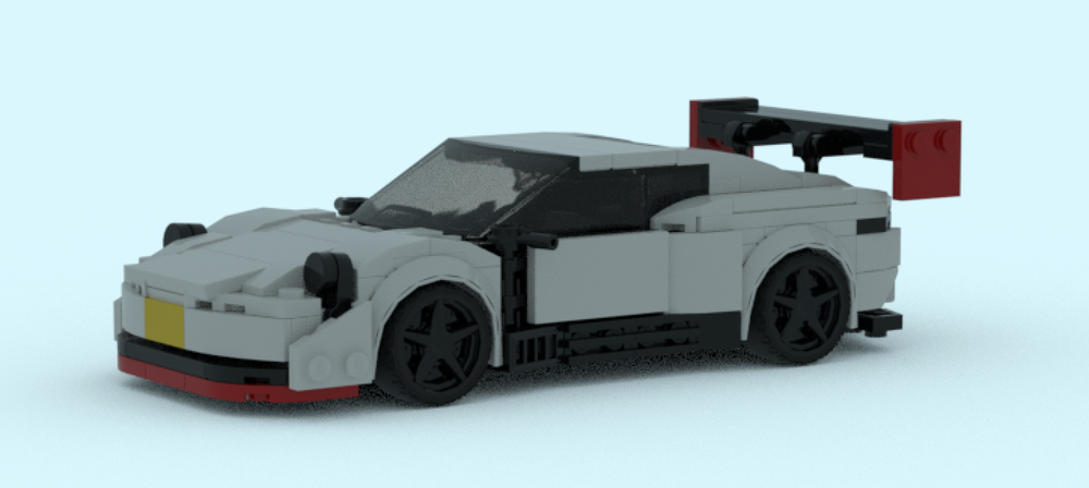 LEGO MOC Porsche GT3 RS by notimportantdude | Rebrickable - Build with LEGO