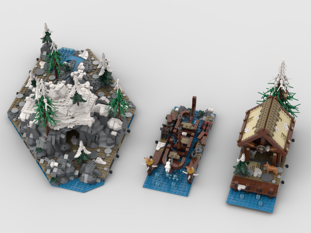 LEGO MOC Viking Village Expansion by lux.bricks