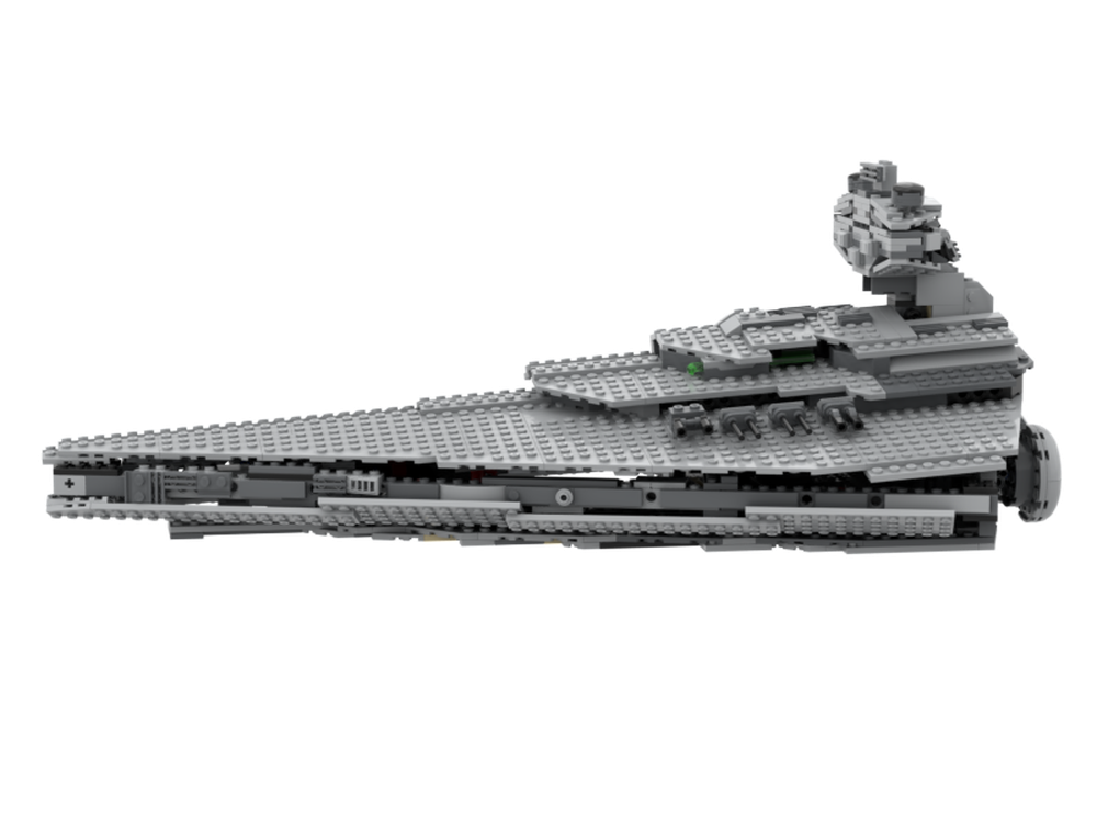 LEGO MOC Imperial Star Destroyer (75315 Imperial Light Cruiser ...