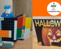 Lego boost halloween machine