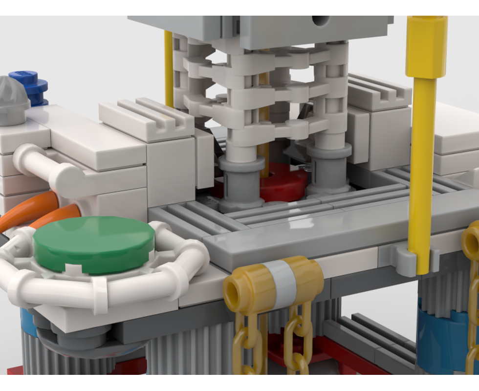 LEGO MOC-162913 O&G semi submersible drilling rig by lucasfrota ...