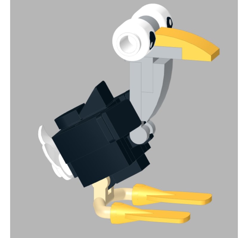 LEGO MOC-162981 Mini Ostrich by Space_Steave | Rebrickable - Build with ...