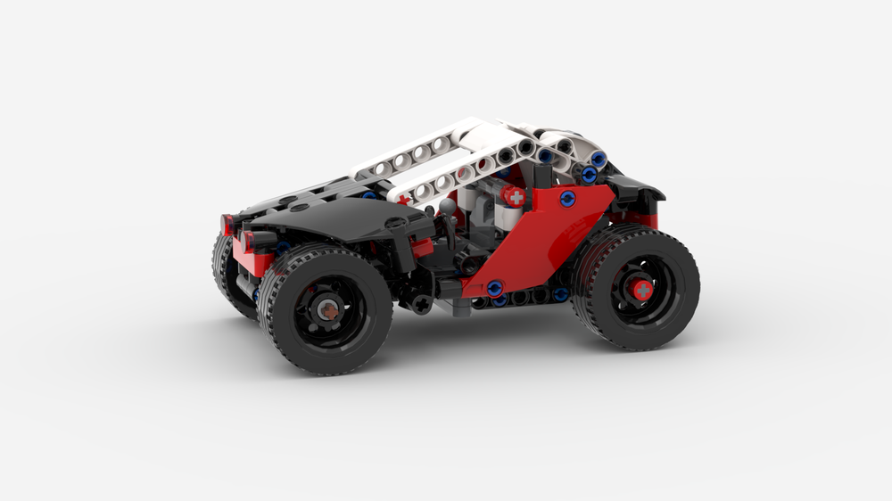 LEGO MOC Pull Back Buggy (42137) by makushima | Rebrickable - Build ...