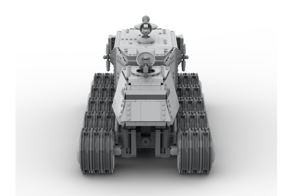 LEGO MOC HAVw A6 juggernaut tank V3 by thelegowolfpack | Rebrickable ...