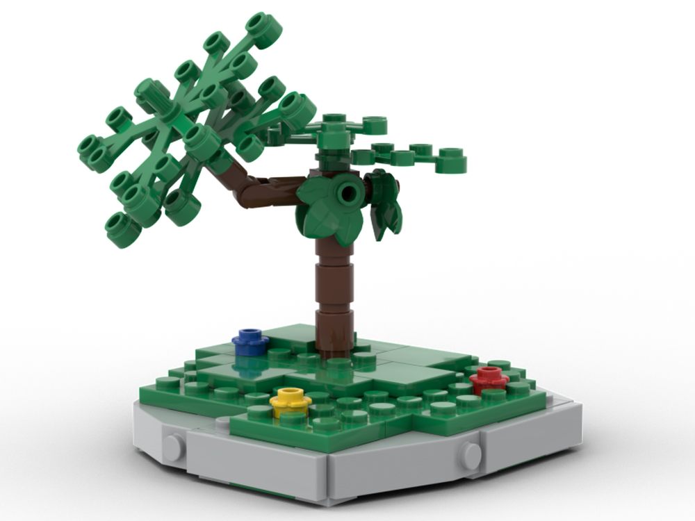 LEGO MOC A small tree by tomko1t | Rebrickable - Build with LEGO