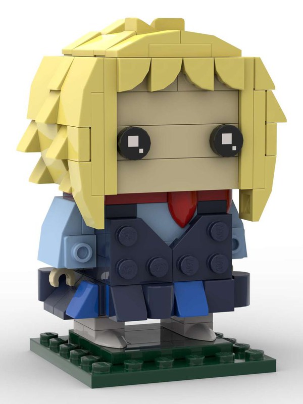 Lego Moc Doctor Who Brickheadz Jo Grant By Andreas Eldh Rebrickable