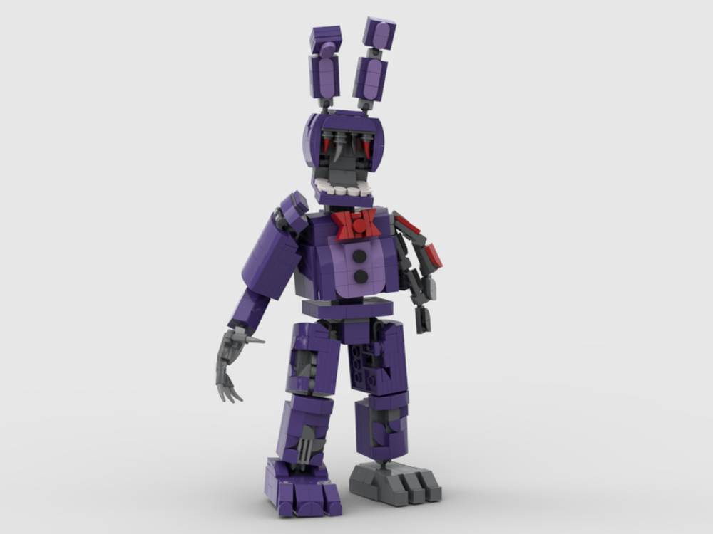 LEGO MOC Withered Bonnie by EXCALIBURtheONE | Rebrickable - Build with LEGO