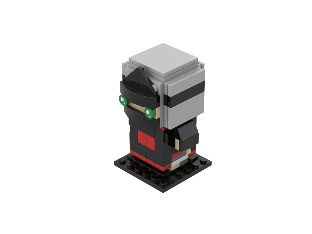 LEGO MOC Brickheadz Kakuzu with Akatsuji robe (Naruto) by Panda99 ...