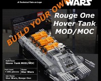 MOD MOC Rogue One Hovertank 75152 Star Wars Lego