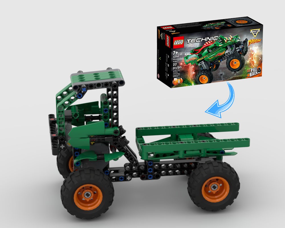 LEGO MOC John Deere Mini Dumpers 42149 Alternative by ErikGS ...