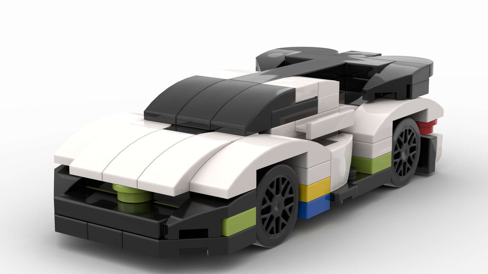 LEGO MOC Koenigsegg Jesko 5 Stud Wide Speed Champions Mini by Brickdu ...