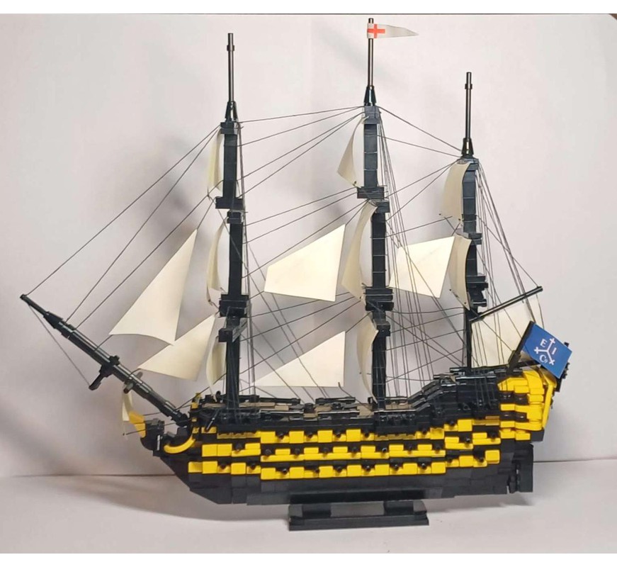 LEGO MOC HMS VICTORY/HMS ENDEAVOUR MOC by Mr.Snicker | Rebrickable ...