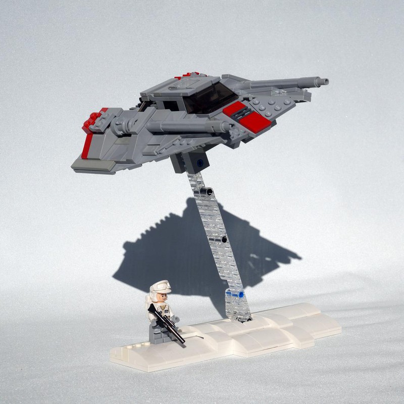 LEGO MOC Star Wars Snowspeeder by Paulmanaitor | Rebrickable - Build ...