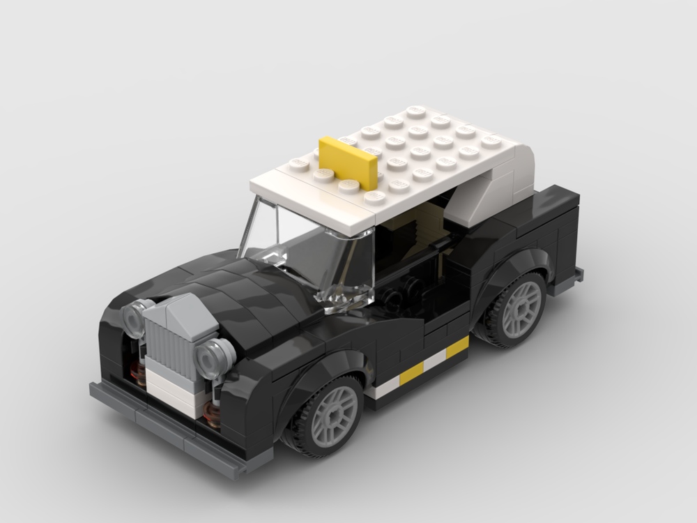 LEGO MOC-163168 Oldtimer Taxi (Mod) by Chakotay | Rebrickable - Build ...