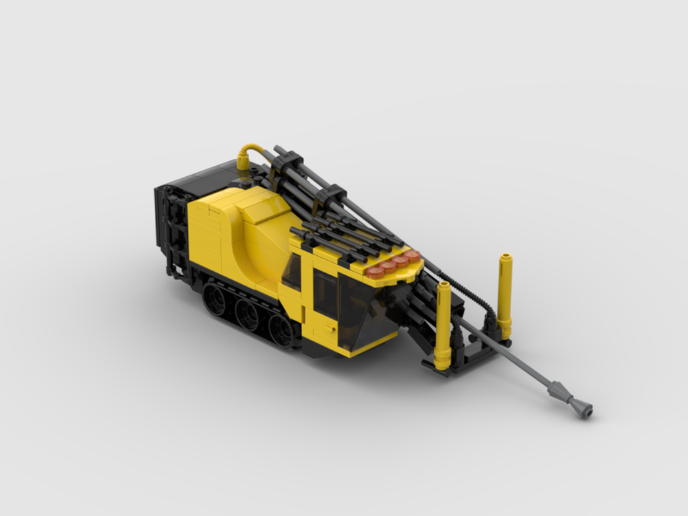 LEGO MOC Horizontal Directional Drill Rig by dmeltx | Rebrickable ...