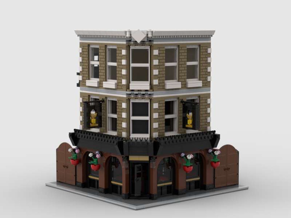 LEGO MOC London Pub by MOCerhead | Rebrickable - Build with LEGO