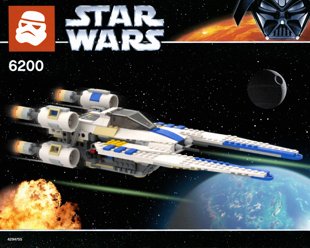LEGO MOC Classic Rebel U Wing by stormie | Rebrickable - Build with LEGO