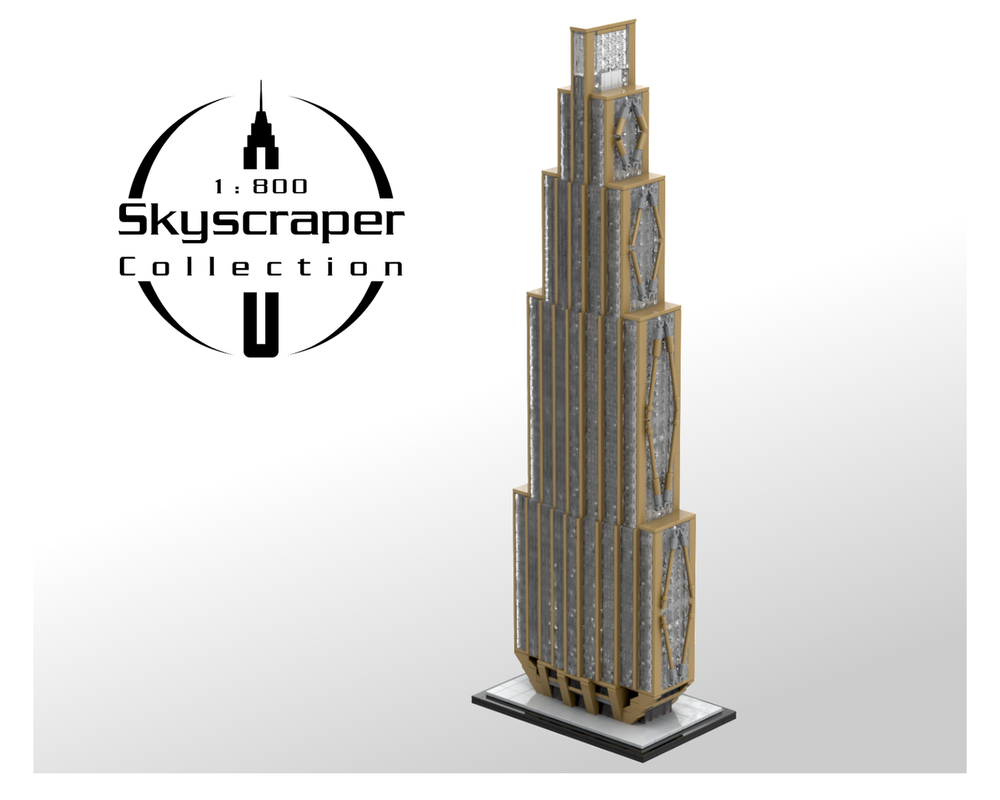 New York Architecture Building Blocks Set, World Famous Skyscraper