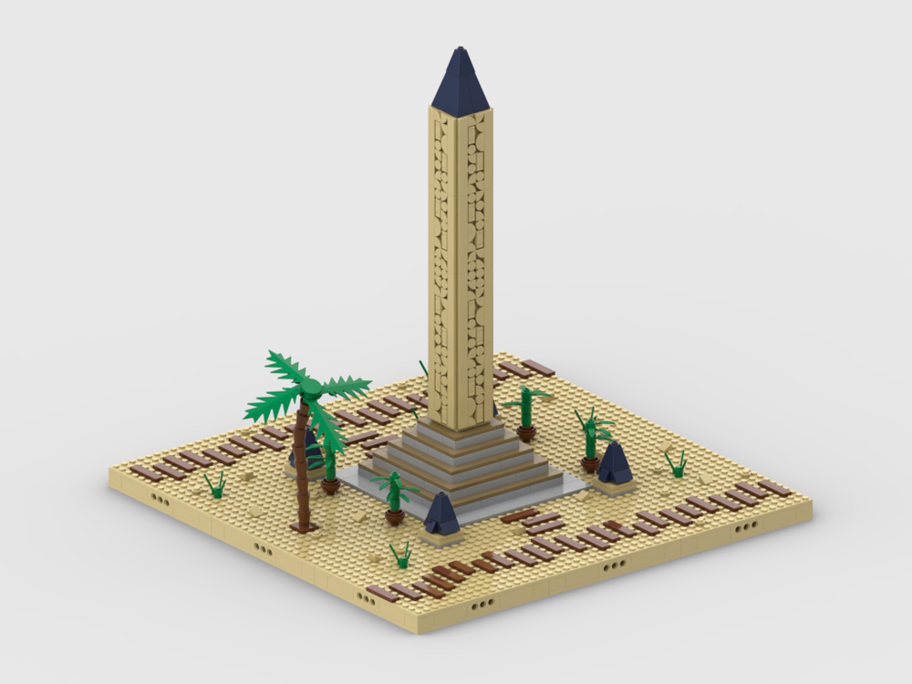 LEGO MOC Ancient Egypt Obelisk by gabizon | Rebrickable - Build with LEGO